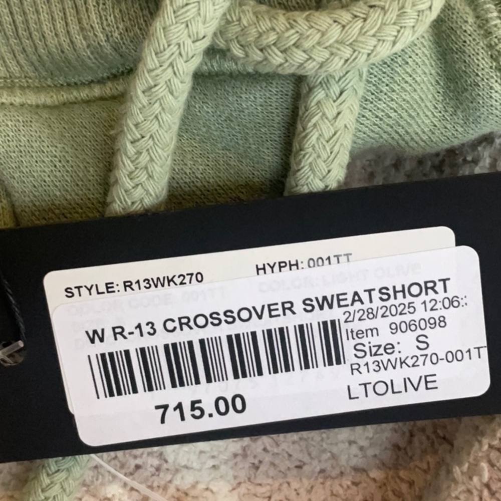 R13 crossover sweatshort - Picture 4 of 4